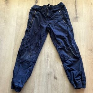 Polo Ralph Lauren Navy Little Boys Poplin Jogger Pants